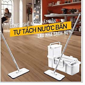 Mua Home and Garden Cây lau nhà tự tách nước bẩn + tặng thêm 2bông lau