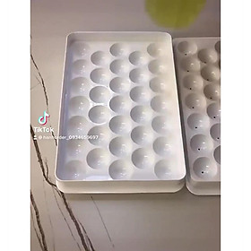 Mua Khay đá bi tròn tủ lạnh 33 viên có nắp đậy Việt Nhật (6978)