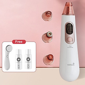 Máy hút mụn đầu đen Xiaomi Wellskins WX-HT100 làm sạch lỗ chân lông loại bỏ mụn với giác hút SPA
