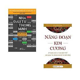 Hình ảnh Combo 2 cuốn sách Kĩ Năng Làm Việc : Nhà Đầu Tư Thông Minh (Tái Bản 2020) + Năng Đoạn Kim Cương (Tái Bản)