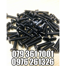 BULONG LỤC GIÁC CHÌM ĐẦU DẸT XI ĐEN_BỊCH 50 CON