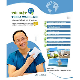 Mua Túi giặt thay thế xà phòng Terra Wash+Mg 125g Sử Dụng Được 365 Lần Giặt Mỗi Lần 8kg Quần Áo thân thiện môi trường tiết kiệm chi phí với 2700đ/ lần giặt