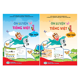 Sách - Combo Ôn luyện Tiếng Việt lớp 1 - tập 1 + 2 (KP)
