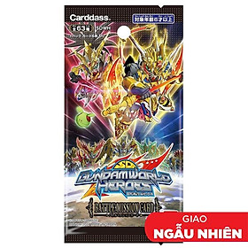 Bộ Cờ Chiến Thuật SD Gundam World Heroes Ver 1 - Bandai GMDA-SDWH-01 (6 Card Ngẫu Nhiên/Túi)