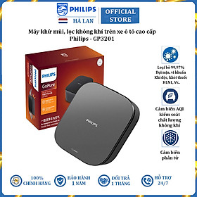 Máy Lọc Không Khí Và Khử Mùi Ô Tô Cao Cấp Thương Hiệu Philips GP3201 2W