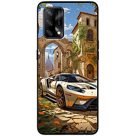 Ốp lưng cho Oppo A36 - A60 4G - A74 - A76 - A95 4G - A96 4G - Siêu Xe Sang - Hàng Chính Hãng