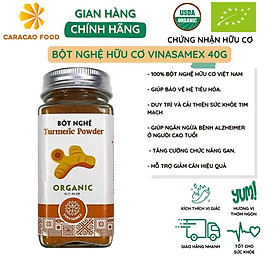 Bột nghệ hữu cơ Vinasamex 40g