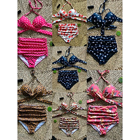 Bikini 2 Mảnh Sexy Họa Tiết