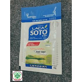 Sản Phẩm tăng trưởng sinh học LACA SOTO 4SP To Hạt Lúa,Khoai,Bắp,Lạc,Đậu Nành