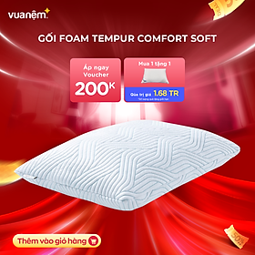 Mua Gối foam Tempur Comfort Soft 50*70*10