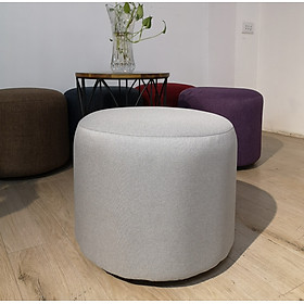 Mua Đôn sofa BNS  - Xám bạc - Đôn tròn