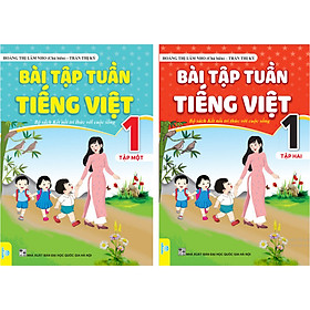 Combo 2 cuốn Bài Tập Tuần Tiếng Việt 1 kết nối
