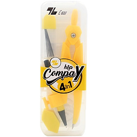 Bộ Compa Thiên Long Y C-020 - Màu Vàng