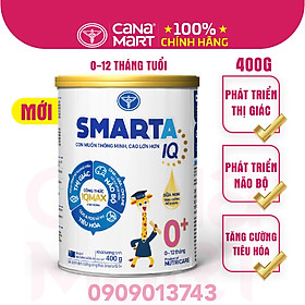 Sữa bột Nutricare Smarta IQ 0+ giúp trẻ phát triển trí não