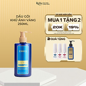 Dầu gội khử ánh vàng dành cho tóc bạch kim Enmys (Chai 250ml)