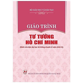 Hình ảnh Sách Giáo trình Tư tưởng Hồ Chí Minh (Dành cho bậc đại học hệ không chuyên lý luận chính trị)