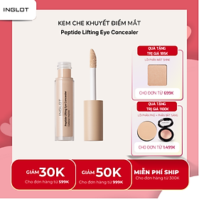  Kem Che Khuyết Điểm Peptide Lifting Eye Concealer Inglot (4.6ml)