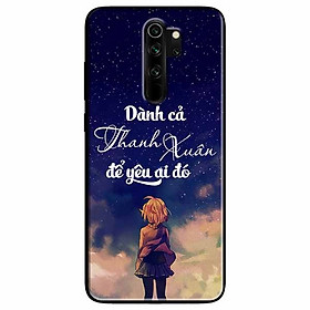 Ốp lưng in cho Redmi Note 8 Pro Mẫu Dành Cả Thanh Xuân Girl