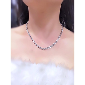 Dây chuyền nữ mạ bạch kim cao cấp E892