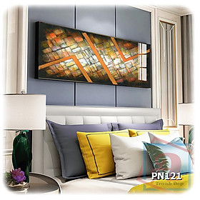 Tranh canvas khổ lớn trang trí phòng ngủ - PN121