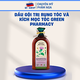 Dầu gội trị rụng tóc và kích mọc tóc Green Pharmacy