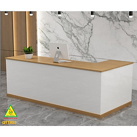 Mua QUẦY LỄ TÂN  QUẦY TIẾP TÂN  QUẦY TÍNH TIỀN  QUẦY THU NGÂN QTT402 - Nội thất lắp ráp Viễn Đông Adv