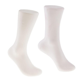 2pcs Foot Display Shoes Socks Mannequin Model for Shop Display Stand