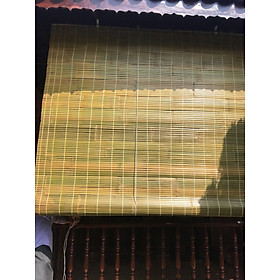 Mua Mành cật tre cạo vỏ  trang trí che mưa nắng rộng 1m50 x cao 2m50