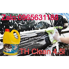 Can nước rửa xe bọt tuyết TH Clean dung tích 4.5L