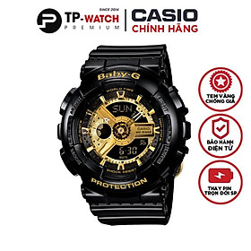 Đồng hồ nữ dây nhựa Casio Baby-G chính hãng BA-110-1ADR