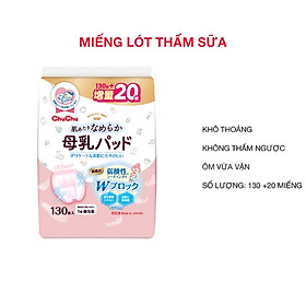 Miếng Lót Thấm Sữa ChuchuBaby 130 miếng