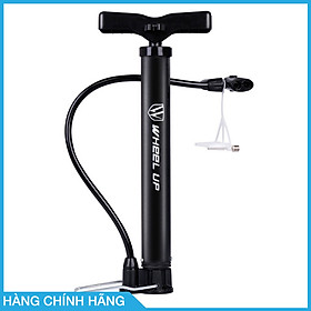 Bơm xe đạp, xe máy xách tay siêu nhẹ, áp suất 120 PSI, thân hợp kim siêu bền, hỗ trợ cả van Mỹ và van Pháp, bơm được cho tất cả các loại xe đạp bao gồm xe đua, xe địa hình, xe đạp đường trường, thương hiệu Wheel Up - Hàng chính hãng
