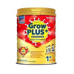 SỮA BỘT GROWPLUS+ DIAMOND 1+ – DINH DƯỠNG CAO NĂNG LƯỢNG CHO TRẺ SUY DINH DƯỠNG, THẤP CÒI CHO TRẺ TỪ 1-2 TUỔI - 850G