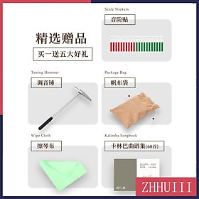 Mua 1 Bộ Đàn Kalimba 21 Phím Bằng Gỗ + Gỗ