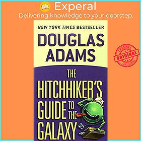 Sách - The Hitchhiker's Guide to the Galaxy by Douglas Adams (US edition, paperback)