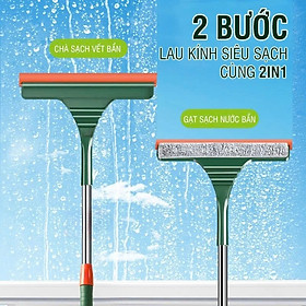 Mua Cây lau kính  gạt chùi kính đa năng 2 đầu trong 1