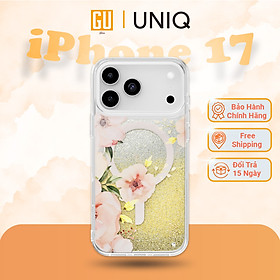 Ốp Lưng UNIQ COEHL FLEURETTE Cho iPhone 17 Pro Max Hiệu Ứng Cát Chảy Tuyệt Đẹp Khi Xoay Điện Thoại Hàng Chính Hãng