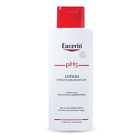 Sữa Dưỡng Thể Cho Da Nhạy Cảm Eucerin pH5 Skin Protection Lotion (250 ml) (Không Mùi)