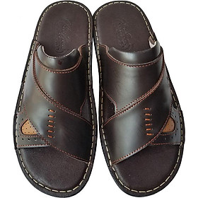 Dép Nam Da Bò BIGGBEN Cao Cấp DN258