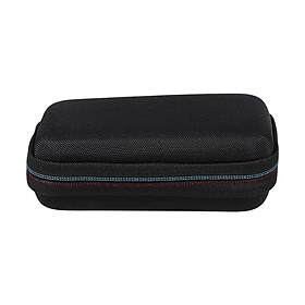 Hard Drive Storage Bag Portable Carrying Case EVA Shockproof Hard Disk Cables Charger Organizer For WD My Passport SSD - Black