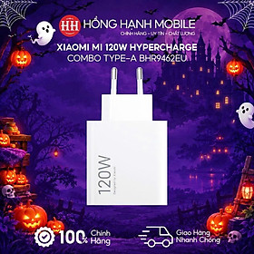 Cốc Sạc Xiaomi Mi 120W HyperCharge Combo Type-A BHR9462EU - Hàng Chính Hãng