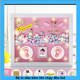 Mua Khung ảnh in dấu chân tay bé
