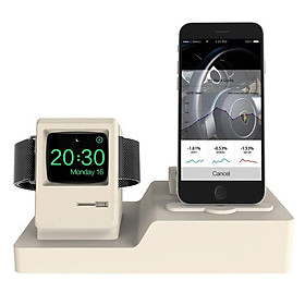 3 in 1 Charging Station Dock iWatch AirPods Charger Stand Charging Docks for Apple Watch Series 3/2/1/AirPods/iPhone X/8/Plus/7/7/6/Plus