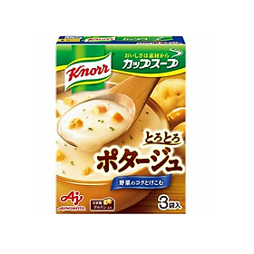 Súp khoai tây ajinomoto knorr cup soup potage 3p