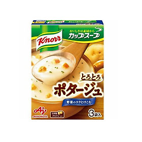 SÚP KHOAI TÂY AJINOMOTO KNORR CUP SOUP POTAGE 3P (60C/T)