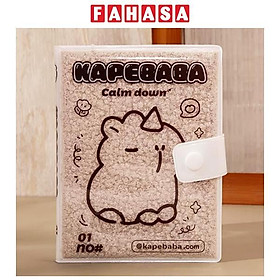 Sổ Teen A6 Có Nút Gài - 192 Trang - Esaer LB64K31-9914 - Màu Be