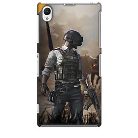 Ốp lưng dành cho điện thoại SONY Z1 hình PUBG Mẫu 10