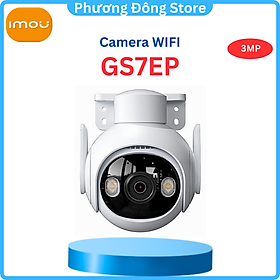 Camera Wifi ngoài trời Imou Cruiser 2 IPC-GS7EP-5M0WE - 3MP/5MP, độ phân giải cao 2K / 3K, phát hiện người và xe cộ, có màu ban đêm - Hàng chính hãng