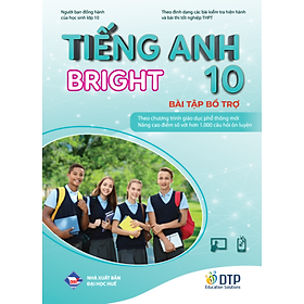 Ảnh bìa Bài tập bổ trợ Tiếng Anh 10 Bright