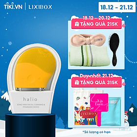 Máy Rửa Mặt Và Mát Xa Da Mặt Halio Facial Cleansing &...